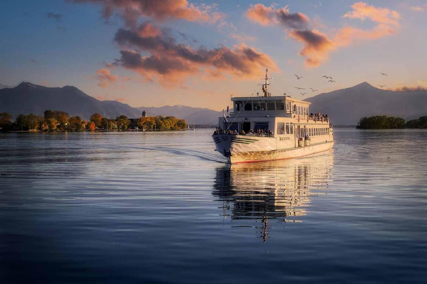 Lieblingseck Nachhaltige 5 Sterne Ferienwohnung Direkt Am Chiemsee Гштадт-ам-Кимзее Экстерьер фото